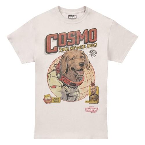 Guardians Of The Galaxy heren Cosmo de Spacedog T-shirt M natuurlijk