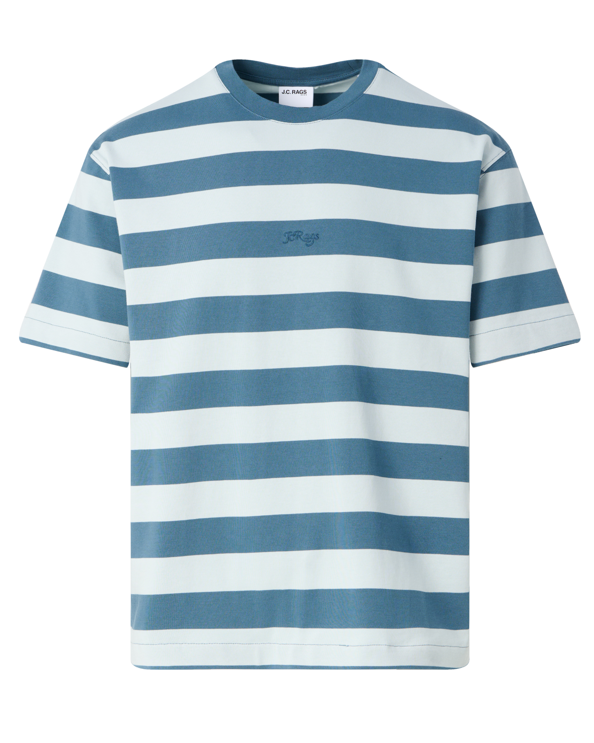 J.c. rags Romeo stripe Heren T-shirt KM