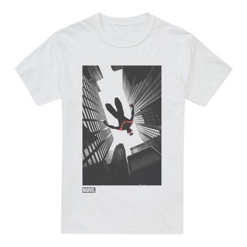 Pertemba FR - Apparel Spider-Man: Miles Morales Mens Sky T-Shirt S wit