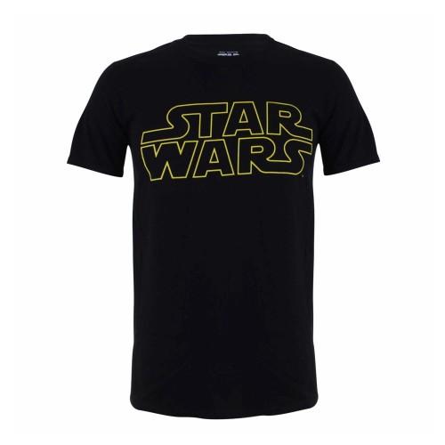 Star Wars Heren Logo T-shirt L zwart