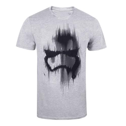 Star Wars Heren Trooper Masker T-shirt S grijs