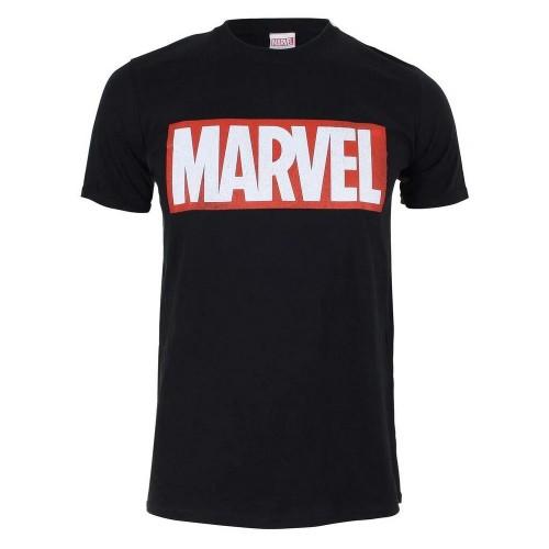 Marvel Comics Heren Core-logo T-shirt XL wit