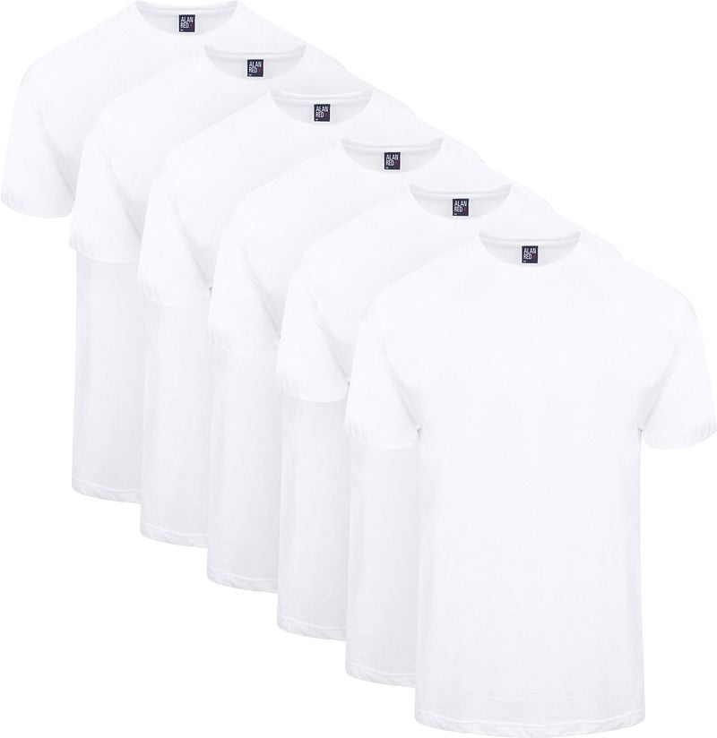 Alan Red T-Shirt Virginia 6 Pack