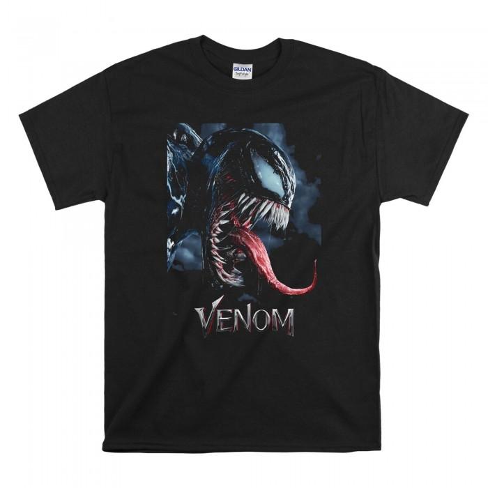 Venom heren tong T-shirt L zwart