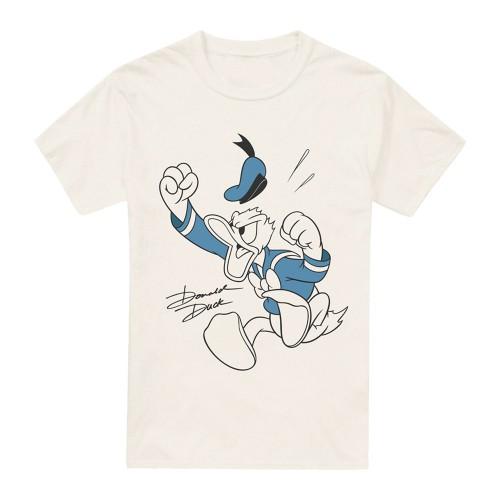 Mickey Mouse & Friends Heren Tantrum Donald Duck T-shirt XL natuurlijk