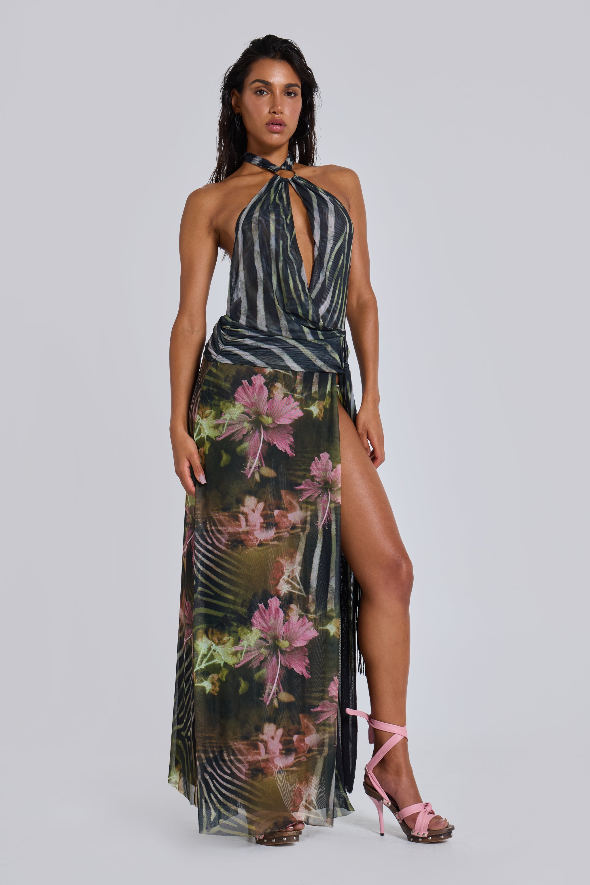 Jaded London Amara Maxi Dress