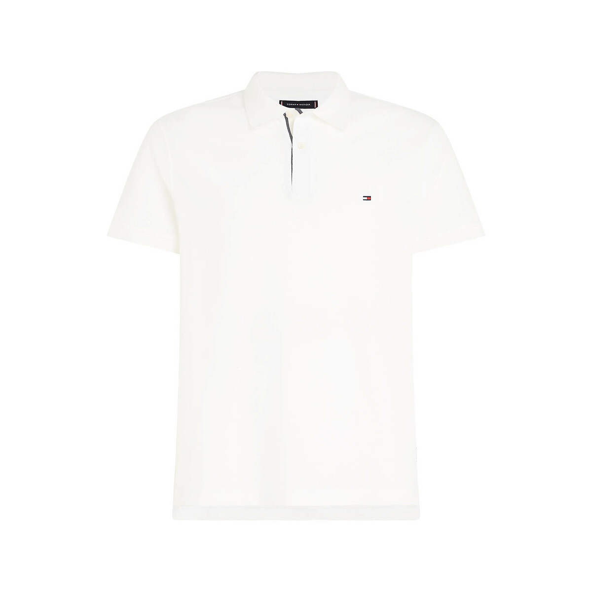 Tommy hilfiger Rechte polo met logopatje