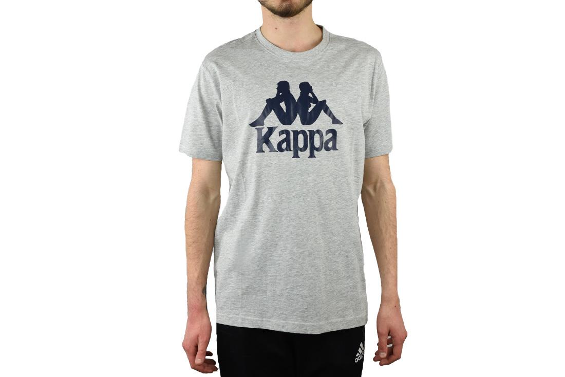 Kappa Caspar T-Shirt, Heren grijs T-shirt L grijs