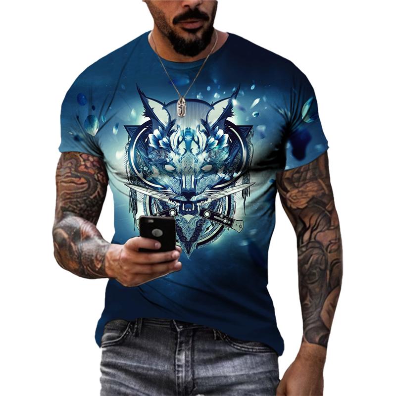 ETST WENDY 05 Zomer Mode Cool originele heren T-shirts 3D Gedrukt Persoonlijkheid Street Style Korte Mouw Tees Trend Casual oversized t-shirt S