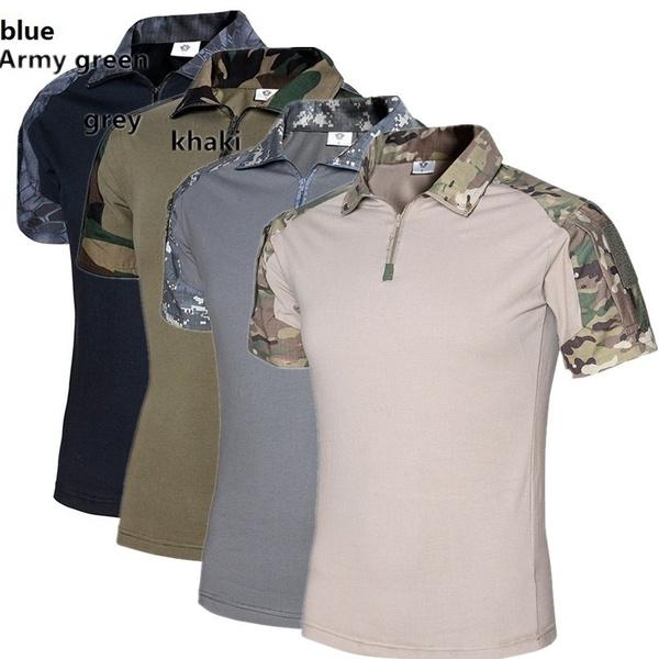 Fashionable life Camo Snel Droog Ademend Shirt Tight Army Tactical Shirts Mens Compressie Top Fitness Body Bulding XXXL