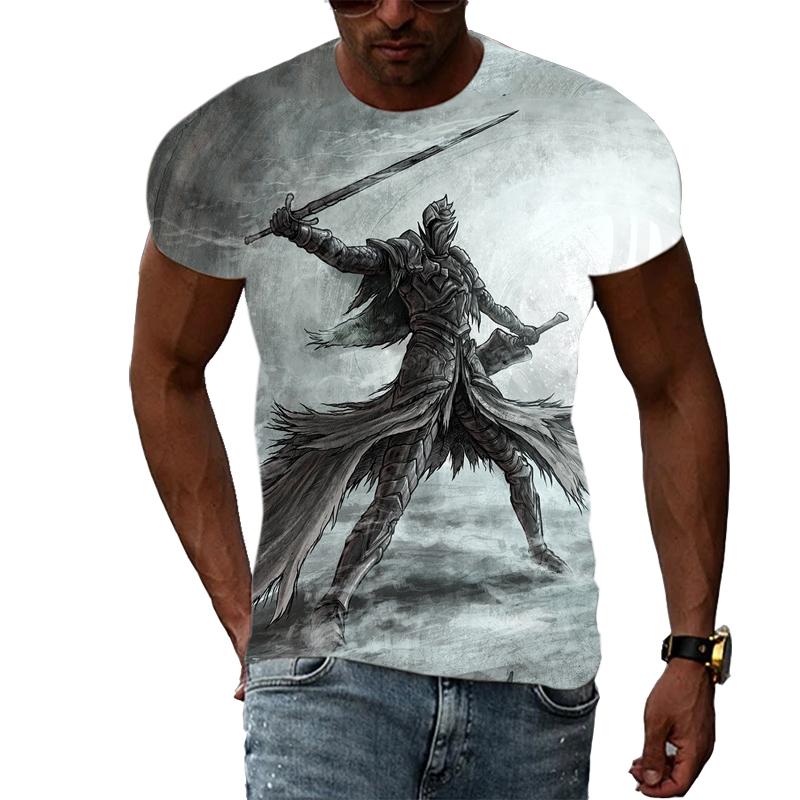 ETST WENDY 05 Fashion Print Mannen Nieuwe Top Games grafische t-shirts Zomer Casual harajuku Hip Hop korte mouw t-shirts Persoonlijkheid Anime kleding S