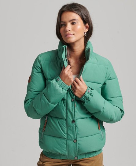 Superdry Vrouwen Vintage Mountain Pufferjas Groen