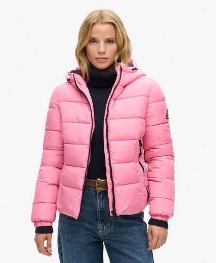 Superdry Vrouwen Spirit Sports Pufferjas Roze