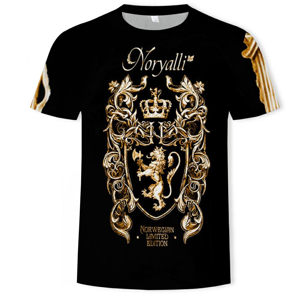 ETST WENDY 05 Nieuwigheid 3D Gouden Ketting Print Barok Merk T-shirt Zomer stijl korte mouw luxe Koninklijke mannen kleding hip hop tops tees 6XL