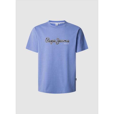 Pepe Jeans T-shirt DORIAN TEE met merkopschrift vooraan