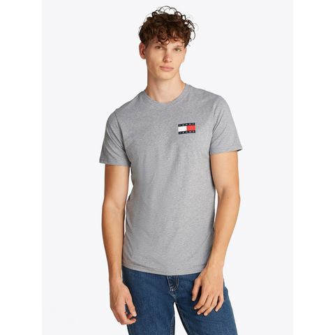 TOMMY JEANS T-shirt TJM SLIM ESSENTIAL FLAG TEE EXT