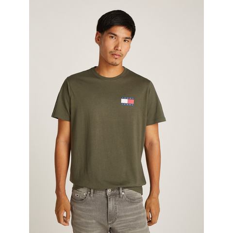 TOMMY JEANS T-shirt TJM SLIM ESSENTIAL FLAG TEE EXT