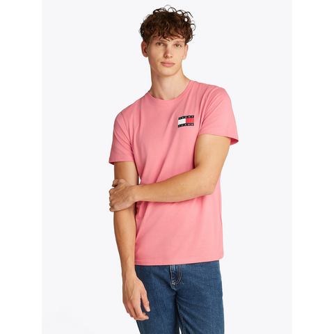 TOMMY JEANS T-shirt TJM SLIM ESSENTIAL FLAG TEE EXT