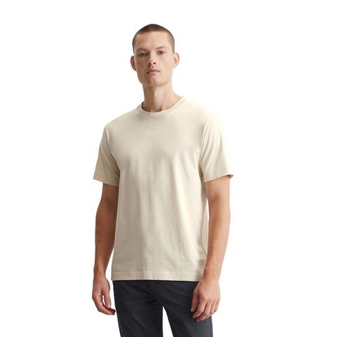 Marc O'Polo T-shirt een klein, bescheiden logo in contrastkleur siert de borst