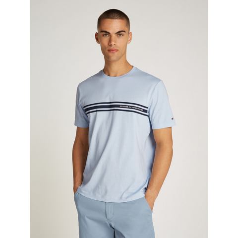 Tommy Hilfiger Shirt met ronde hals CENTRAL CHEST STRIPE TEE