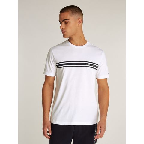 Tommy Hilfiger Shirt met ronde hals CENTRAL CHEST STRIPE TEE