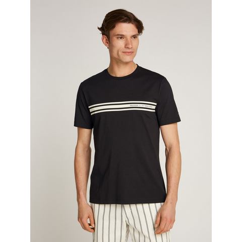 Tommy Hilfiger Shirt met ronde hals CENTRAL CHEST STRIPE TEE