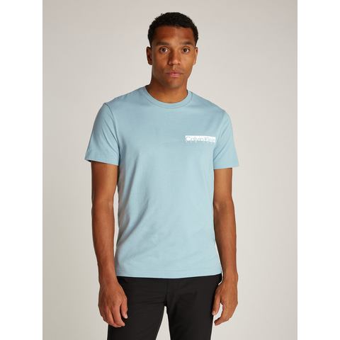 Calvin Klein Shirt met ronde hals NY CHEST BOX LOGO T-SHIRT