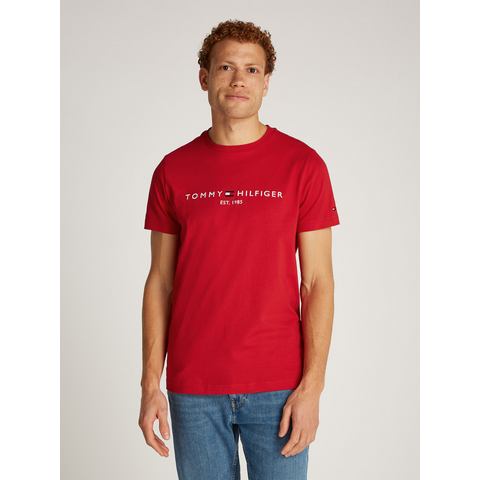 Tommy Hilfiger T-shirt Tommy Logo Tee van duurzaam katoen