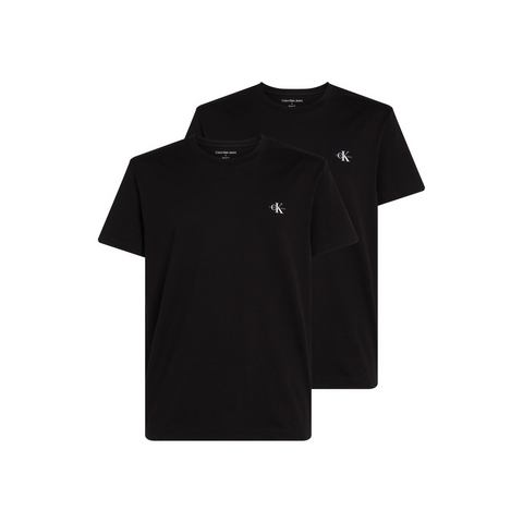 Calvin Klein T-shirt 2 PACK MONOLOGO (Set van 2)