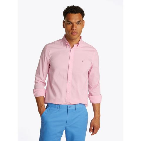 Tommy Hilfiger Businessoverhemd FLEX POPLIN SOLID RF SHIRT 1