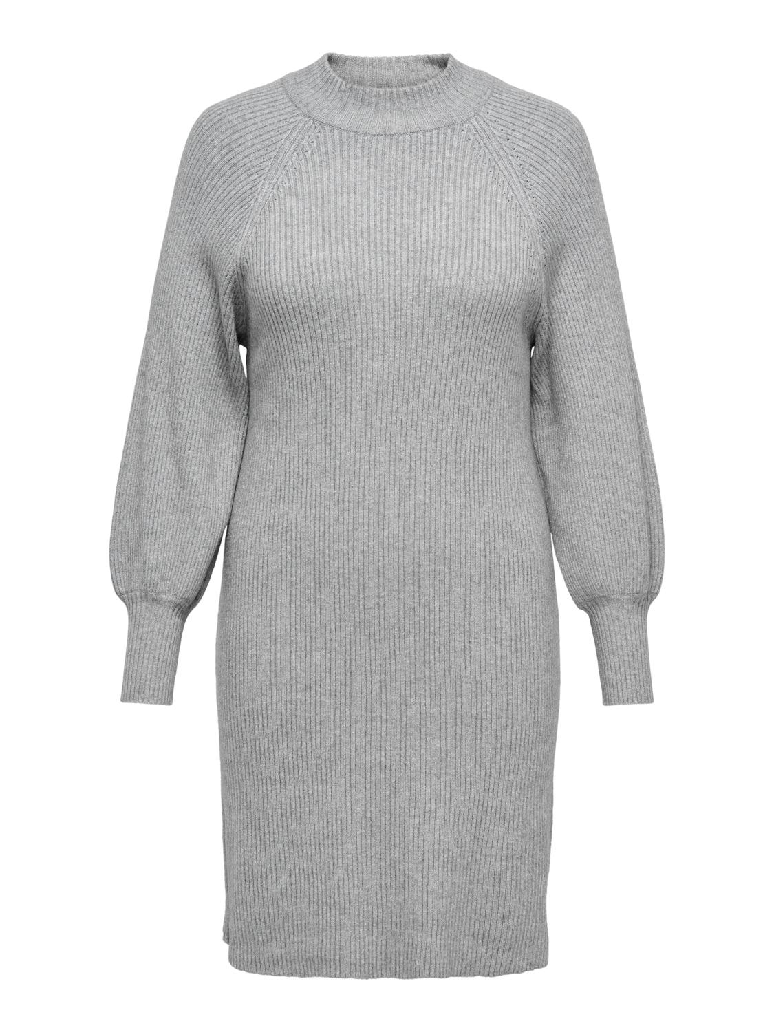 Only Carmakoma Carsilja ls high neck dress knt