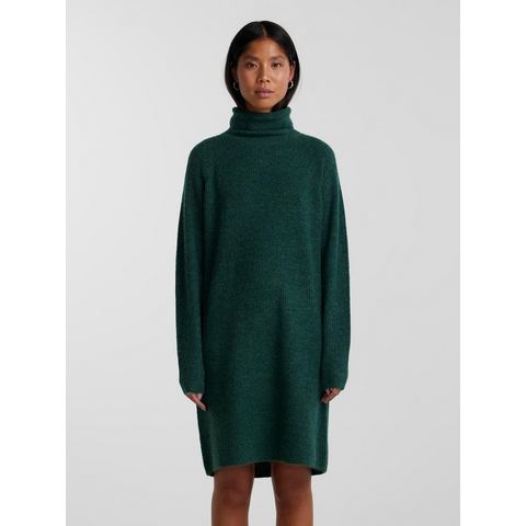 Pieces Gebreide jurk PCELLEN LS HIGH NECK KNIT DRESS NOOS BC