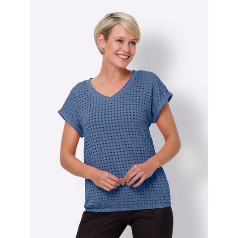 Classic Basics Shirt met V-hals (1-delig)