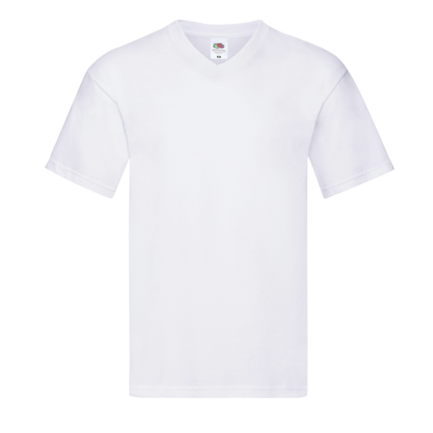 Fruit of the Loom Heren origineel v hals t-shirt