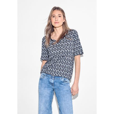 Cecil Shirt met print met minimale print