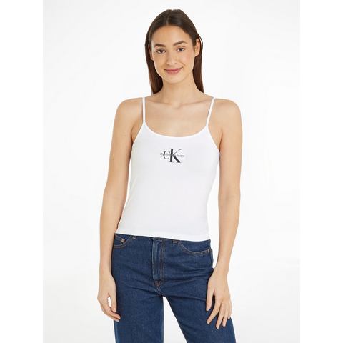 Calvin Klein T-shirt MONOLOGO STRAPPY TANK TOP