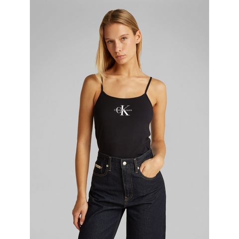 Calvin Klein T-shirt MONOLOGO STRAPPY TANK TOP