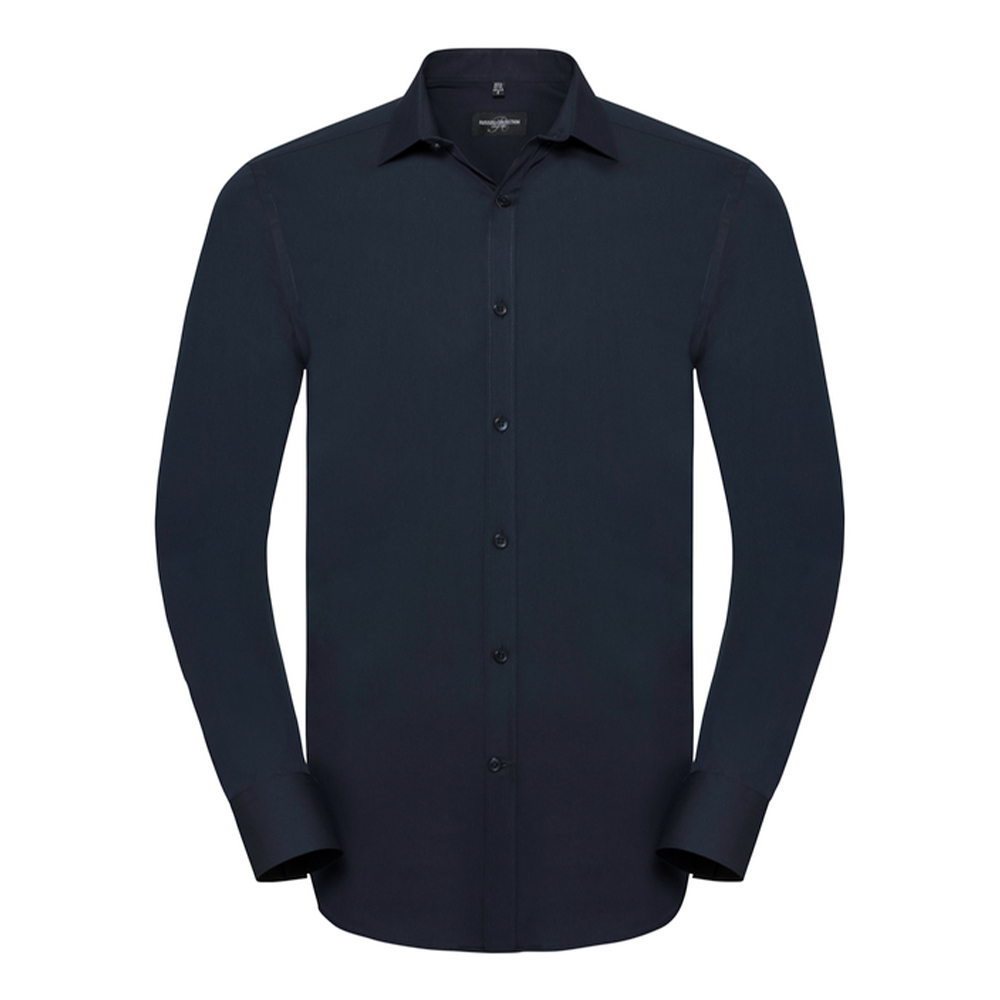 Russell Athletic Heren ultimate stretch shirt met lange mouwen