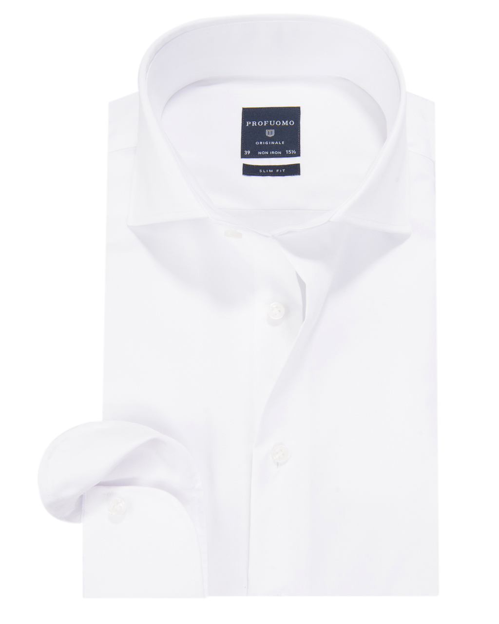 Profuomo Originale slim fit trouw overhemd