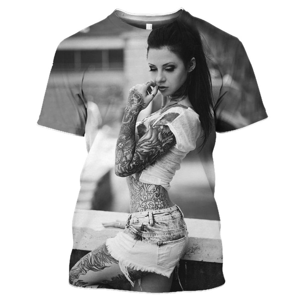 Wengy 2 3D Gedrukte T-shirt Mannen Vrouwen Sexy Godin Harajuku T-shirts Mannen Fashion Casual Streetwear Hip Hop O-hals T-Shirt kleding S