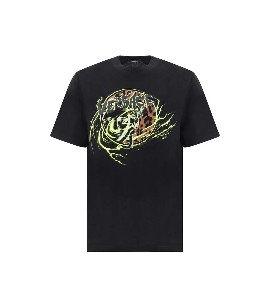 Versace Katoenen t-shirt met iconisch monogram