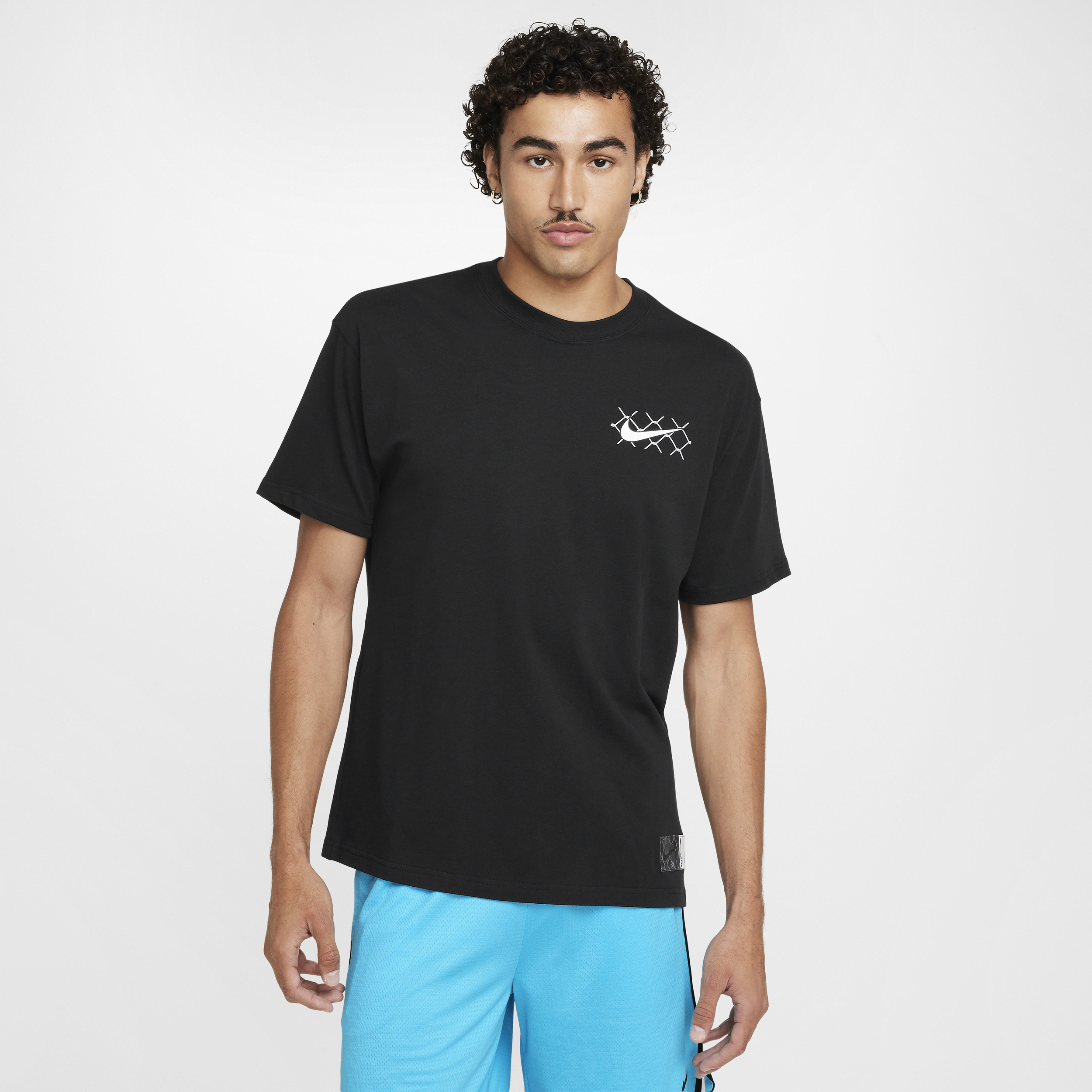 Nike Basketball Swoosh Street T-Shirt, Black