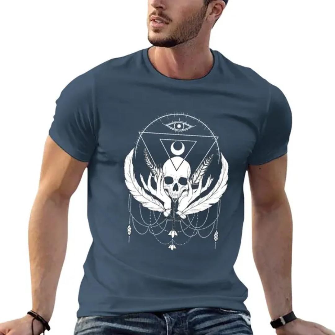 Kukebang Zomer 3D-print T-shirt Zomer Tops Anime Heren Oversized T-shirts T-shirt met korte mouwen S