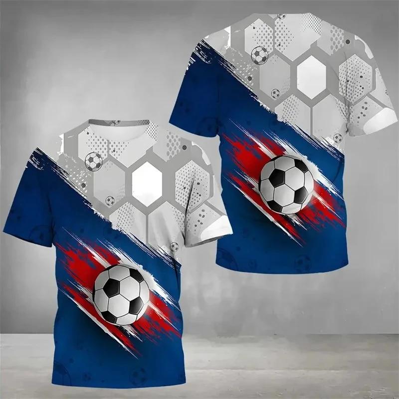 Xin nan zhuang 2024 Voetbal Grafische T-shirt Voor Mannen Kleding Nieuwe Mode Jongens Kids Tops Voetbalclub Uniform Casual Korte Mouw Mannelijke Tees XXXXXL