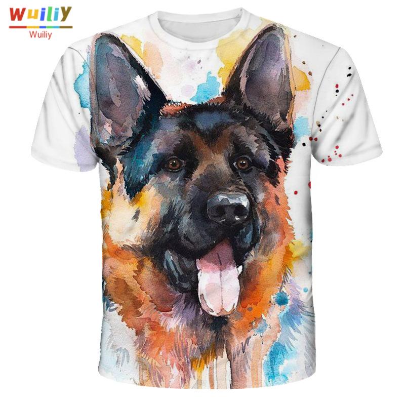 Subilier Mannen Eekhoorn T-shirt 3D Print Shirt Dier Grafische Tees Mooi Patroon Tops Mannen/Vrouwen Schattige Puppy Gezicht Tee grappig Huisdier T-shirt S