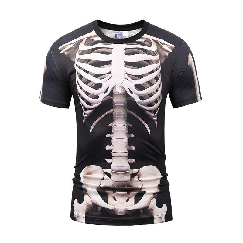 No. 11 Fashion Letters Tees Heren Zomer T-shirts Heren Streetwear 3D Print T-shirt Mode O Hals Korte Mouw Tops S