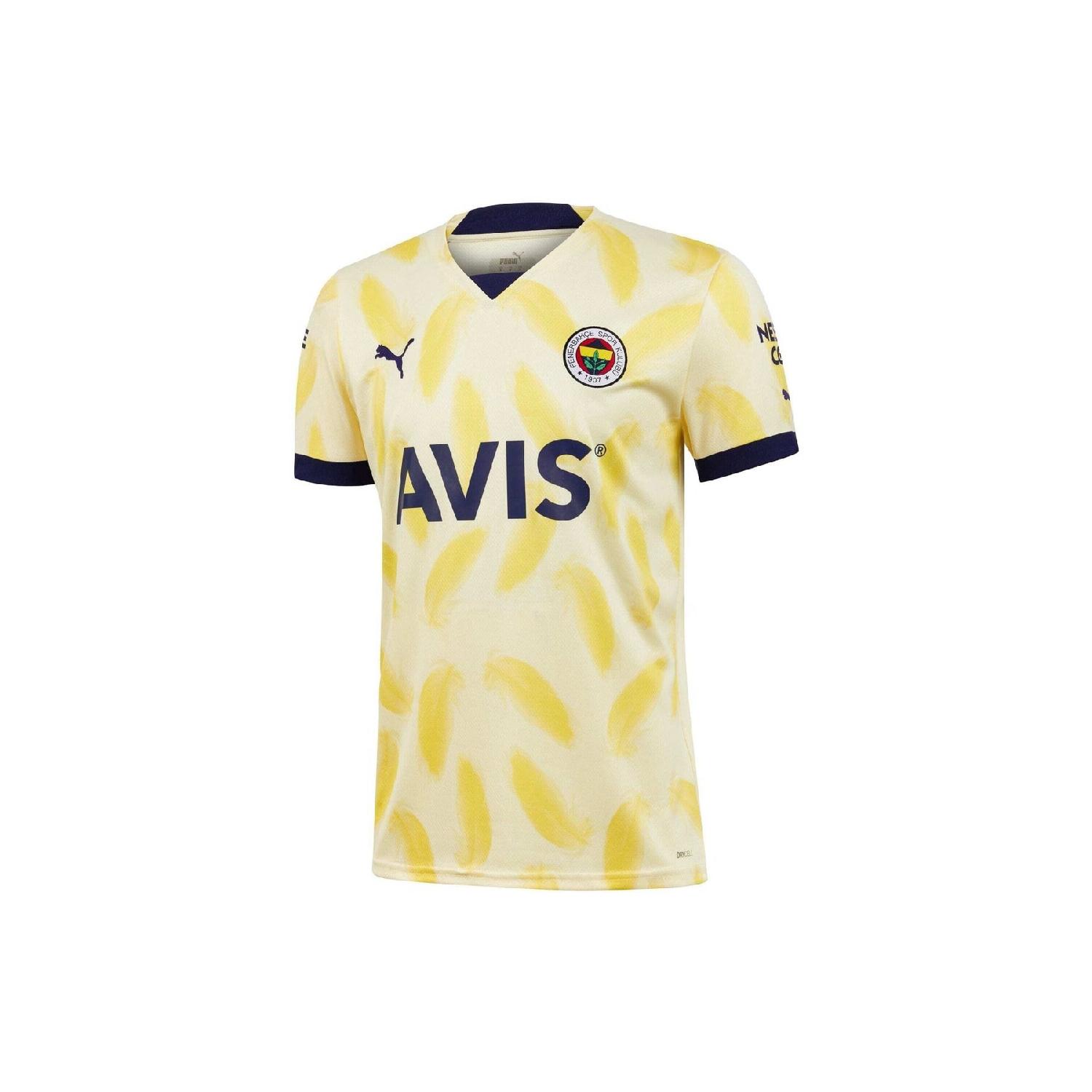 Sports & Travelling Fenerbahe S.k. 22/23 Men's Away Jersey XS geel