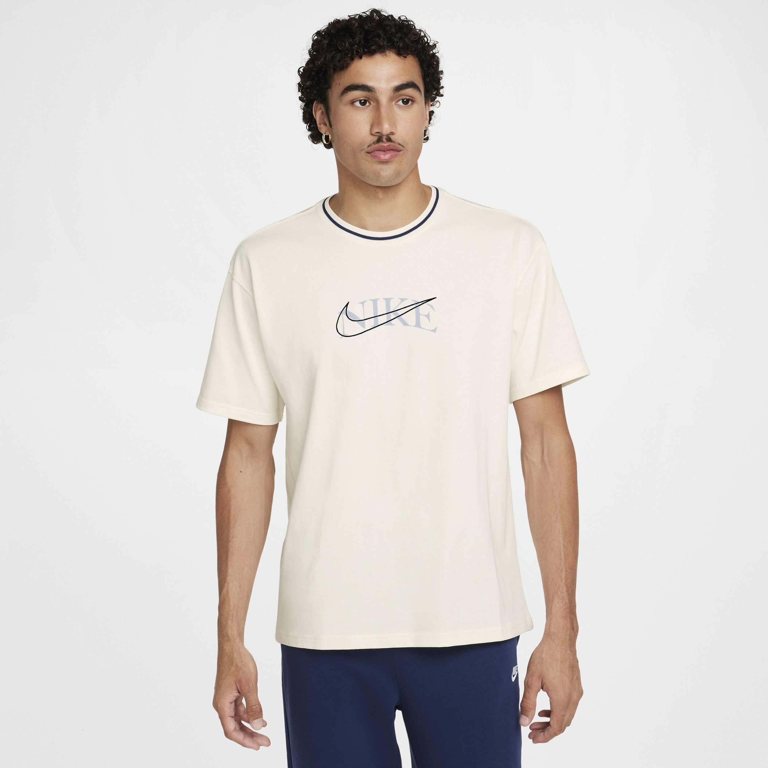 Nike Max 90 Swoosh T-Shirt, Ecru