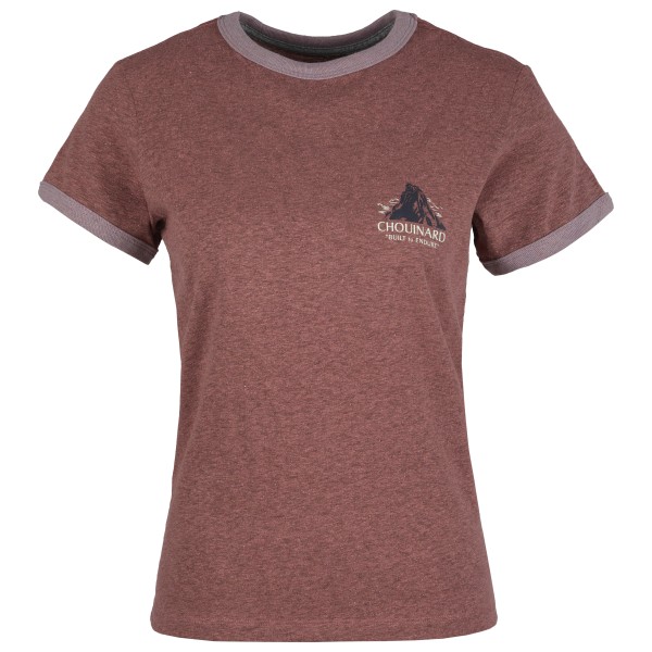 Patagonia  Women's Chouinard Crest Ringer Responsibili-Tee - T-shirt, bruin