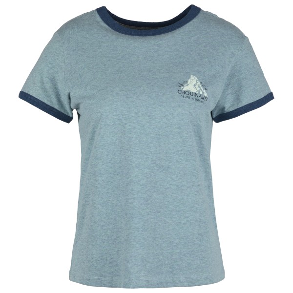 Patagonia  Women's Chouinard Crest Ringer Responsibili-Tee - T-shirt, turkoois